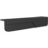 Aprilsunnyzone Piedino in silicone per aprire cassetti senza contatto, maniglia per armadietti da cucina, maniglia a pedale per bidone della spazzatura (nero)