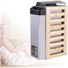 TAZZOR Stufa per sauna, 3.6kW, 220V, acciaio inox, per casa e hotel | Riscaldamento rapido; controllo interno; per spa.