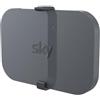 Simple 3D Solutions Staffa per montaggio a parete Sky Q Mini Box, nera, completa di fissaggi