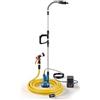 HOIIME Pompa a immersione a batteria, compatibile con batteria Maki-ta da 18 V, pompa da 300 W, pompa per acqua sporca, portata 5000 l/h, altezza di erogazione 8 m (senza batteria)