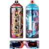 KLAMOTTEN STORE Montana Black - Set di bombolette spray CMYK Black Artist Edition INSANE 51 + Claw Money + Melon Yellow + Riciclato nero 4 x 400 ml