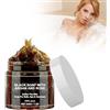 Pemarlis Marocco Sapone Nero con Argan e Rosa, Sapone Nero Marocchino Organico, Sapone Nero Scrub Corpo Sapone, sapone nero per il corpo, sapone esfoliante per la pelle morbida (3)