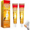 ZOMKIFA 2 Pezzi Crema al Veleno d'Api per Articolazioni e Ossa, Gel Professionale per Sollievo Dolore Articolare e Muscolare, Pomata Massaggio per Schiena, Ginocchia e Collo, Formula Naturale, 2 x 30g