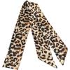 EnxJire Nastro capelli seta Sciarpa magra Capelli Piccole donne Stile semplice Manico a nastro Stampa Fascia for capelli Foulard Bellissime sciarpe Borse(A-22)