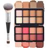 Joyeee Fard Illuminante Contouring Viso, 16colori Multiuse Blush Hignlighter Blush in Polvere Make Up Palette per Guancia Occhi Labbra Lunga Durata Penna Trucco per Ragazze Donne Makeup Regalo Set
