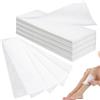BDGYCK 100pz wax strips cartine depilatorie strisce, Strisce di cera professionali in tessuto non tessuto, strappo strappacera cerotti, per ogni tipo di depilazione su gambe, seno, zona intima e viso