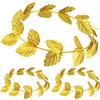 Cindeer 3 Pezzi Corona di Alloro Corona di Foglie Romana copricapo Greco Dorato costume da Dea per donne Uomini Halloween copricapo Decorazione per Feste