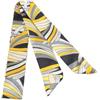 EnxJire Nastro capelli seta Sciarpa magra Capelli Piccole donne Stile semplice Manico a nastro Stampa Fascia for capelli Foulard Bellissime sciarpe Borse(A-30)