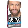 Just For Men, M35, tinta per barba e baffi, marrone medio, confezione da 3 pezzi