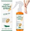 YUNFAX Foot Peeling Spray Orange Oil 100 ml, Callo Remover,Dead Skin Remover,Dry Cracked Heels,Moisturizing Foots Softener,Tired Smelly Feet Relief,Foot Exfoliating Spray,Healthy Feet,Fast Acting (1 PCS)