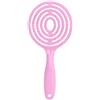 Generic Spazzola per capelli ventilata rotonda pettine districante elegante strumento asciutto bagnato pratico accessorio quotidiano dispositivo portatile soluzione affidabile, per capelli lisci, ricci