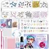 NLMWTI 43Pezzi Kit Brillantini per Denti, Tooth Gems Kit con Colla per Denti, DIY Drillantino Dente 435 Brillantini Denti, Faccette Dentali Professionali