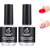 beetles Gel Polish Beetles Latex Liquid Nail Simple Peel Off Cuticle Guard for Nail Art Liquid Latex Barrier Protector 15ml White