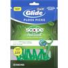Oral-B Glide with Scope Outlast - Set di 2 plettri per filo interdentale a lunga durata, 225 pezzi, 450 pezzi