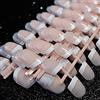Tpubmity Unghie finte corte e naturali, kit unghie finte, 240 pezzi 12 diverse dimensioni, French Manicure Naturale Manicure Unghie finte e accessori Nail Art Tip Decor Strumenti