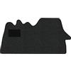 Alpha-Tex Produktions- und Handels GmbH Tappetini adatti per Fiat Ducato Tipo 244 3-Sitzer (Costruzione 2002-2006), Hit antracite | 1 pz. | Bordo blu scuro
