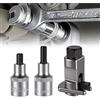 Dexpally 3 Pezzi Set Smontaggio Cuscinetti Ruota e Mozzo, Divaricatore Universale per Montanti e Alloggiamenti, Strumento di Dilatazione e Rimozione Ammortizzatore per Auto