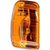 KINGVANS Indicatore di direzione e specchio retrovisore per lato conducente, giallo, lato sinistro, con connettore girevole, per specchio retrovisore lato conducente per Ford Transit V363 MK8 2014-2025