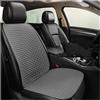 BIISVM Coprisedile Coprisedile Auto in Lino, Accessori per Volvo, per XC60, per XC90, XC40, XC70, S60L, C30, S80, per S90, V50, per V60(Single Seat-Gray)