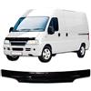 SCOUTT Deflettore Protezione Cofano per Fiat Ducato 2002-2006, Migliora l'Aerodinamica dell'Auto, e Spoiler, Nero