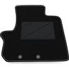 Somer Car Tappetino Auto SOLO LATO GUIDA 1pz compatibile con Toyota IQ 2008-2014 | 1 tappeto su misura in moquette