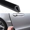 GRIFI COPRIPROFILO PARACOLPI PORTE SALVAPORTE AUTO IN PVC 4 PZ NERO (2 DA 88CM E 2 DA 68 CM)