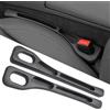 WangjunF Tappo Fessure Sedile Auto Riempitivo Per VW T-Roc, Per Riempire Lo Spazio Tra Il Sedile e Il Bracciolo, 2 Pezzi Riempitivo Per Sedili Auto (Nero)