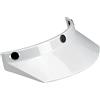 Dock66 Motorcycle Parts Biltwell - Casco Moto Visor, colore: Bianco
