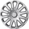 Generico KIT SERIE 4 BORCHIE COPRICERCHI COPPE RUOTA 15 PER FORD FIESTA FOCUS 2008->