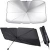 SZFCL Parasole Auto Ombrello per Toyota C-HR 2016-2024 2025 2026, Parasole Auto Parabrezza Interno, Anti-UV, Pieghevole Parasole per Auto Parabrezza