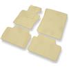 Mossa Tappetini auto compatibili con BMW X3 I E83 SAV 2000-2010 4 pz. beige