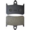 AHL- Motocicletta Pastiglie Freno Anteriori per CB 900 F2/F3/F4/F5/F6/F7 Hornet 2002-2007 (Semi métal)
