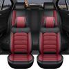 Generico Set Completo di Coprisedili Auto per Volkswagen Golf 7, Coprisedili Auto Estivi in Pelle Impermeabili e Traspiranti, Compatibili con Airbag, Resistente ai Graffi QBd115