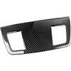 HUVNEXA Adesivo for bocchetta di uscita dell'aria condizionata in fibra di carbonio, for BMW, Serie 3 E90 E91 05-12 Copertura for bocchetta di uscita dell'aria condizionata sul cruscotto Profilo per b