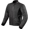 REV'IT! Revit Torque 2 H2O Giacca tessile moto, nero, L