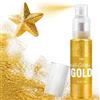 Limino Glitter Commestibili - Polvere Lucente da 22g di Qualità Alimentare per Bevande, Decorazione di Torte, Pasticceria - Polvere Colorante Iridescente per Cocktail, Glassa, Caramelle (Oro)