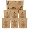 Coffeenes Set Regalo Caffè in Grani 5 x 100 g, Cofanetto Degustazione con 5 Varietà di Caffè, Idea Regalo per Uomo e Donna, Regalo per Amanti del Caffè | Coffeenes |