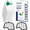 YUKOVEP- Kit 6 Sacchetti Folletto VK140 e VK150, Ricambi Compatibili fp 140-150 (6 Sacchetti + 2 Filtri Motore)