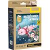 CubicFun 661185 - Puzzle 3D Axolotl con animali da 50 pezzi, National Geographic, modello di animali, set decorativo fai da te, per adulti e bambini dai 6 anni in su