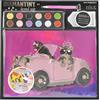 DIAMANTINY Level Up - Nice Group Creative Art, Diamond Painting Kit crea il mosaico, PETS, Princesses, Multicolor, 96122