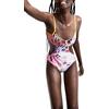 Desigual Costume da Bagno della Collezione Donna, Giallo, XL