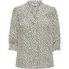 Only Onlraya Shirt Wvn Noos Maglietta Femminile con Taglio Regolare E Maniche 3/4, Bianco (Cloud Dancer), S Donna