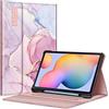 Fintie Custodia per Samsung Galaxy Tab S6 Lite da 10,4 pollici 2024/2022/2020 con portapenne, copertura a portafoglio ad angoli multipli con tasca Auto Sleep/Wake, Dreamy Marble