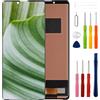swark [con cornice] Nuovo display TFT LCD di ricambio per display LCD Sony Xperia 10 IV con kit di strumenti di riparazione aggiornato, nessuna funzione di impronte digitali