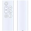 PZL Telecomando di ricambio compatibile con purificatore d'aria Dyson Cool Fan PC1 (bianco)