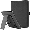 HGWALP Custodia universale per 6-7 pollici eReaders, Folio Stand Cover con cinturino compatibile con Kindle Paperwhite/Colorsoft/Kobo/Tolino/Pocketbook/Sony 6 6.8 7 E-Book Reader-Nero