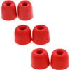 Be In Your Mind 3 paia di auricolari in memory foam auricolari isolamento acustico 3,0 mm auricolari auricolari di ricambio compatibili con TIN HiFi T2 Pro 3 taglie S/M/L rosso