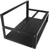 Cloud Fire 6 GPU Mining Rig Frame, Steel Open Air Mining Rig Frame Case, Mining Rig Supporta Atx/Btx/Flex/Itx/Microatx, 50 x 28.5 x 22 cm, Solo Telaio (6GPU)