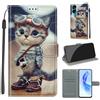KENHONER Custodia per Honor 90 Lite 5G, gatto