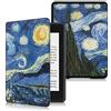 VOVIPO Custodia per Kobo Nia 6 - Custodia Protettiva Ultra Sottile con Funzione di riattivazione/Sospensione Automatica per Kobo Nia 6.0 Pollici Ereader Versione 2020-Starry Sky